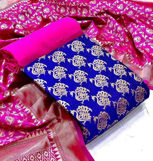 Banarasi Silk 65 Festive Wear Dress Material Collection